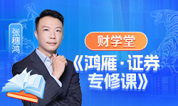 《鸿雁·证券专修课》张穗鸿进阶系统课-股神之家-股民成长集结地