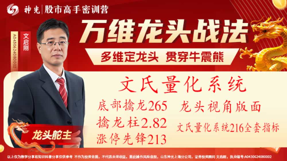 26年神光文启刚《第四期》万维龙头战法系统课/小班课/指标/日报全套更新中-股神之家-股民成长集结地